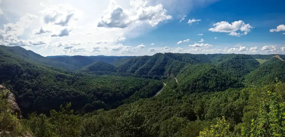 The gorge at Breaks Interstate Park