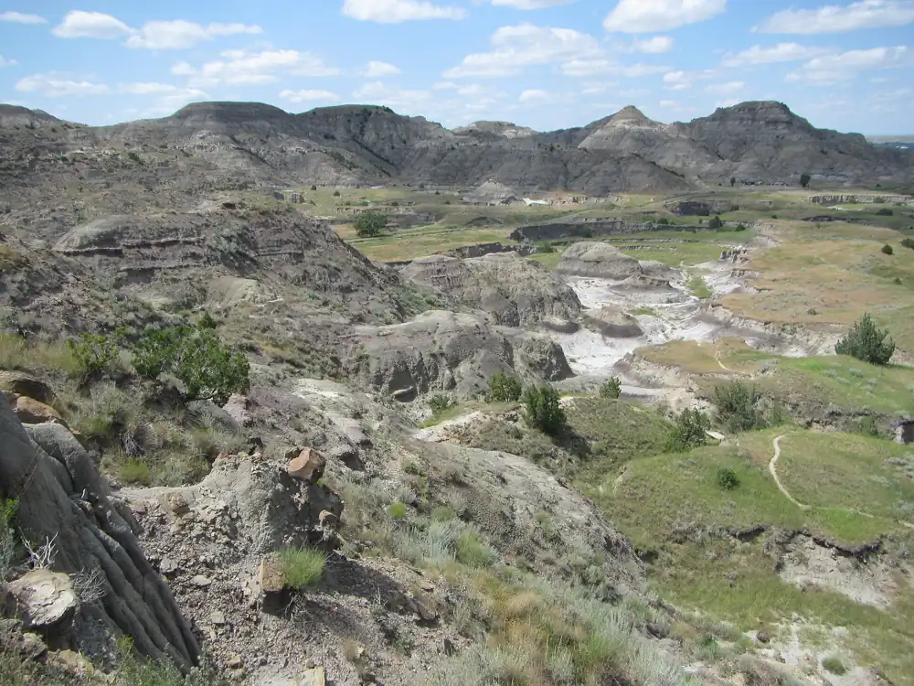 The badlands of Makoshika