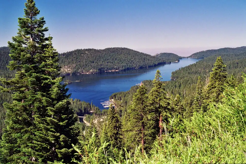 Huntington Lake in the Sierra National Forest