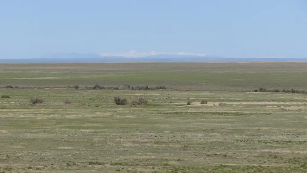 The prairie horizon at Comanche National Grassland